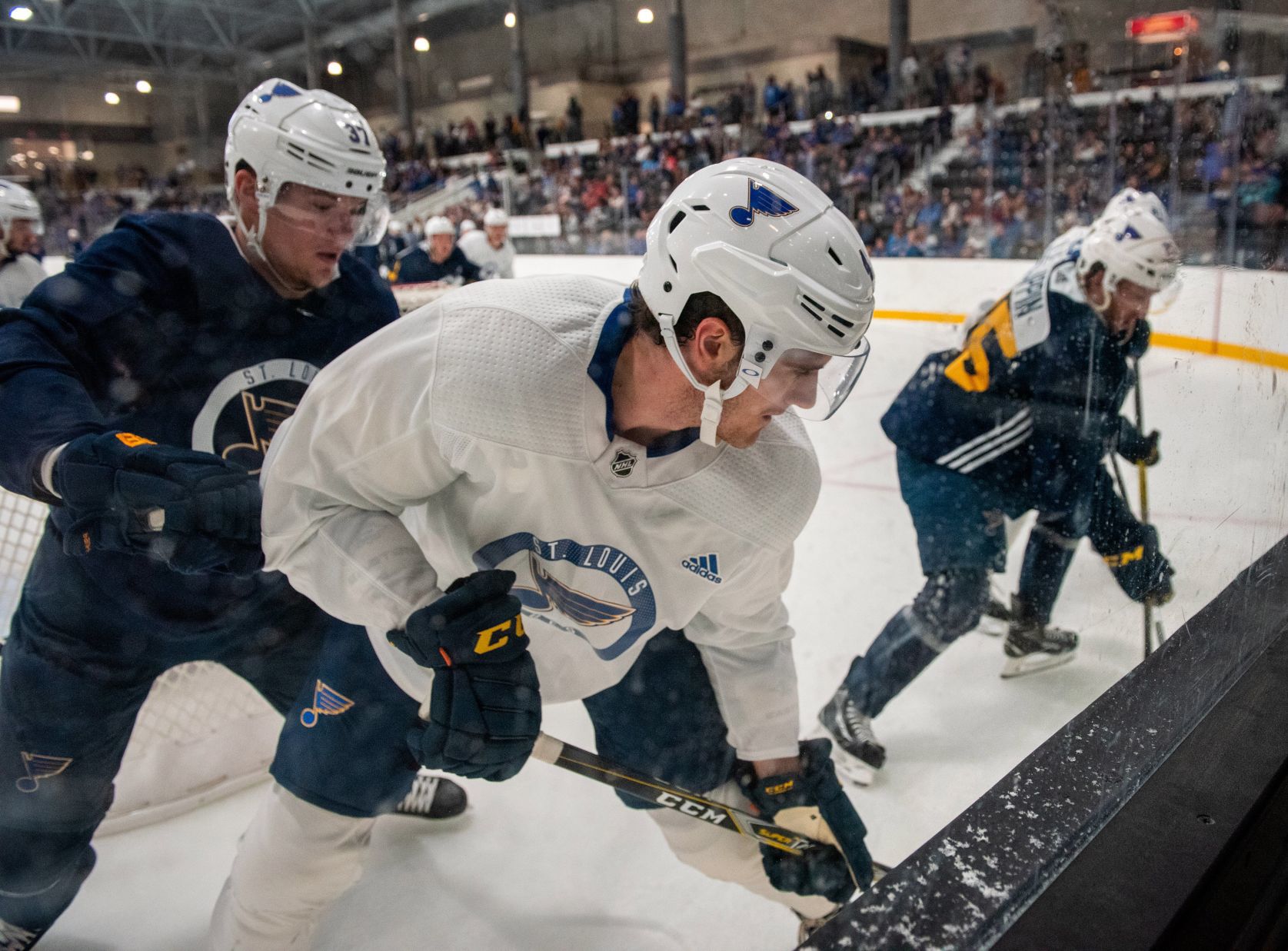 St. Louis Blues host first open practice of 2019-20 season